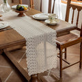 Lace table runner openwork vintage style romantic - view 7