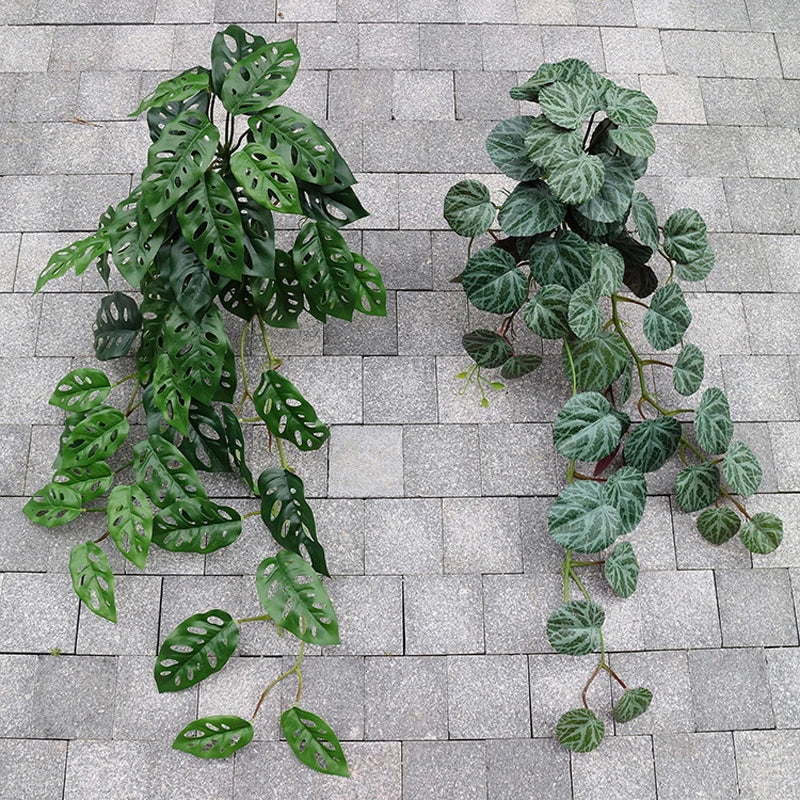 Artificial Monstera Leaf Vine Wall Decoration 90 cm Long - view 5