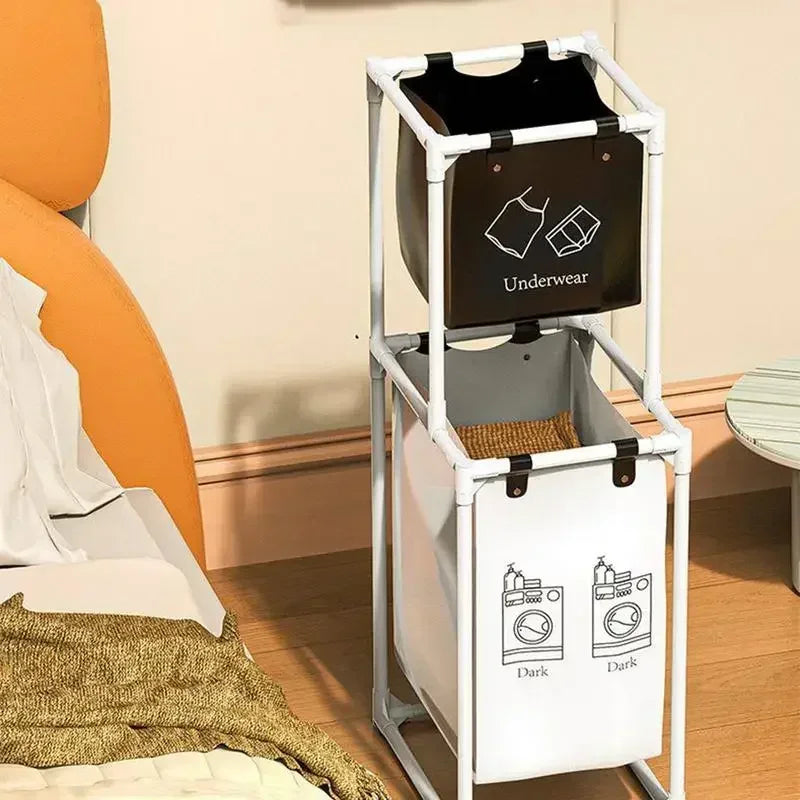 Laundry Baskets Folding laundry basket, dirty clothes storage bag, large capacity clothes basket for bathroom use - view 5