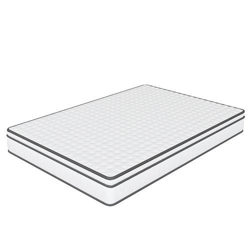 7-Zone Medium-Firm Orthopedic Spring Mattress, 10 in Thick