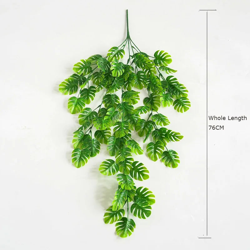 Artificial decorative plant in turtle leaf and ivy - view 6