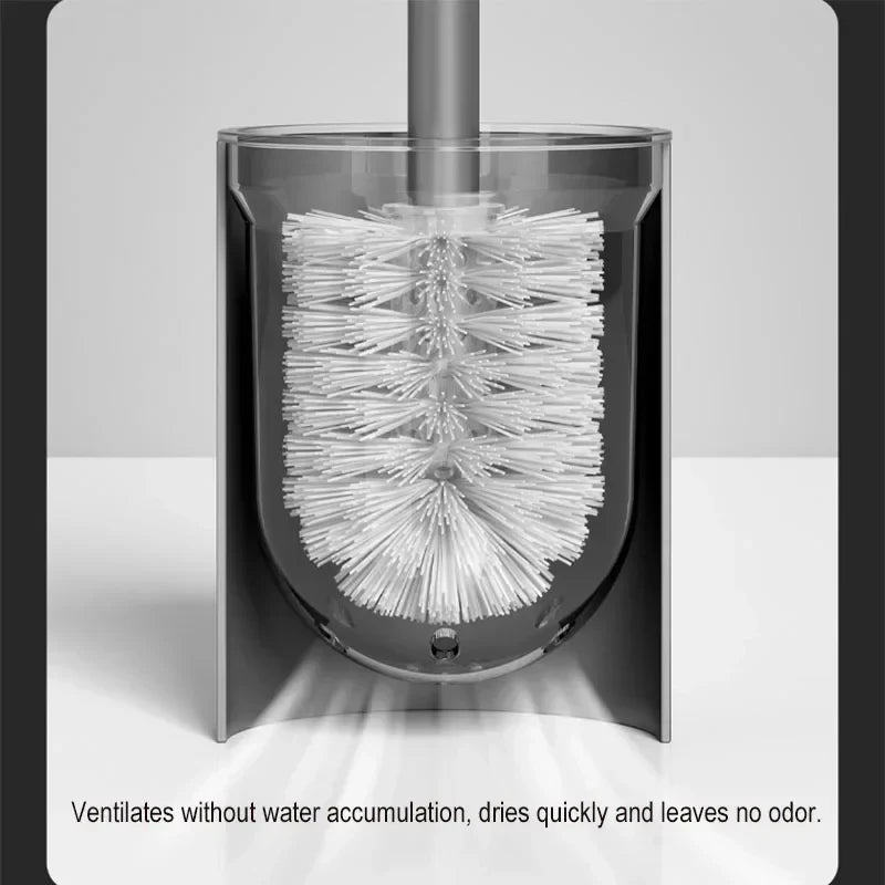 Aluminium wall brush without perforation for efficient cleaning - view 6