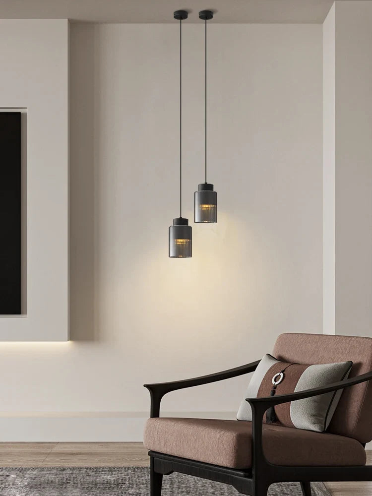 Modern copper pendant light for elegant interior decoration