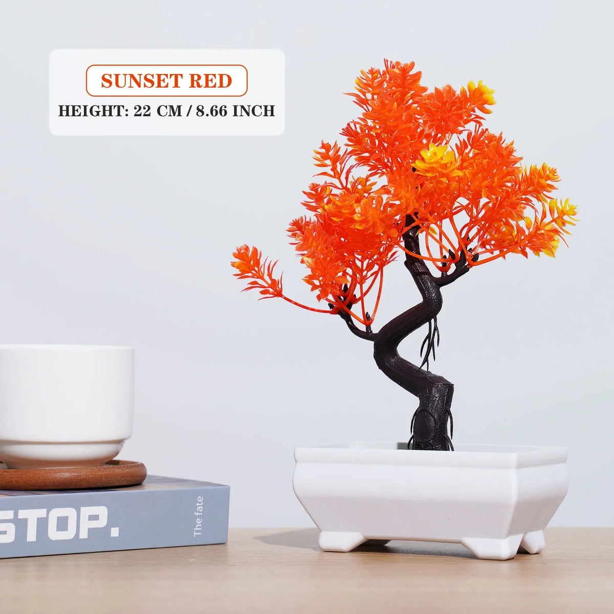 Artificial plants bonsai small tree interior and exterior decoration - PJ29-05 / With Pot