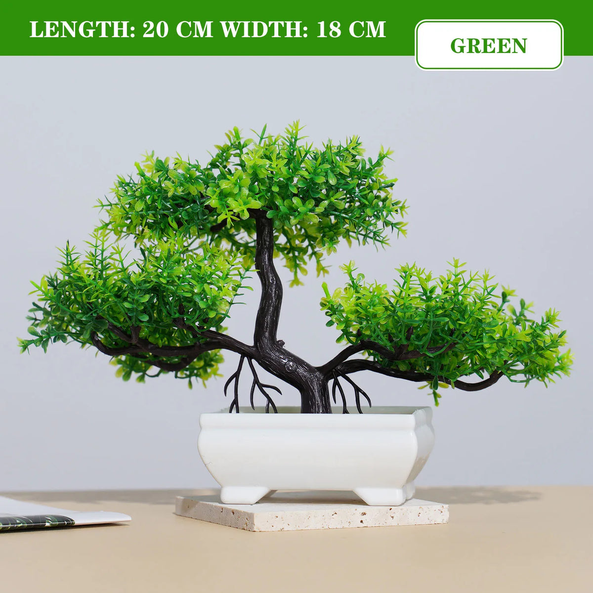 Artificial plants bonsai small tree interior and exterior decoration - PJ31-05 / With Pot