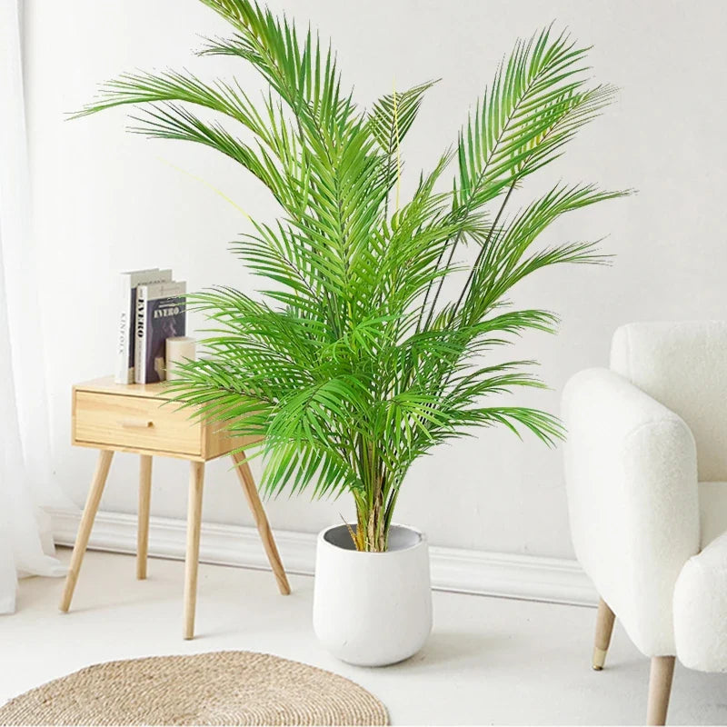 Artificial palm monstera and fern for outdoor interior decoration