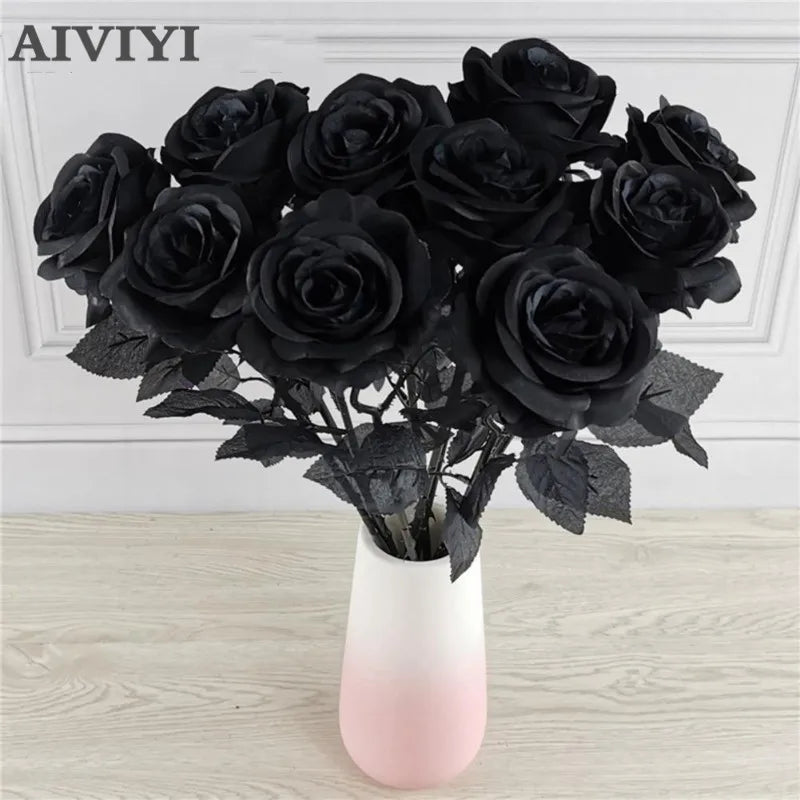 5 bouquets of artificial flowers for festive and home decoration