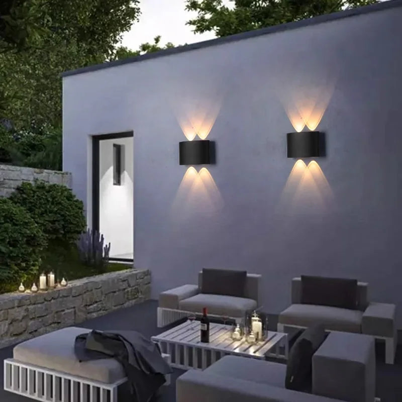 Waterproof led wall sconce for modern lighting - view 2