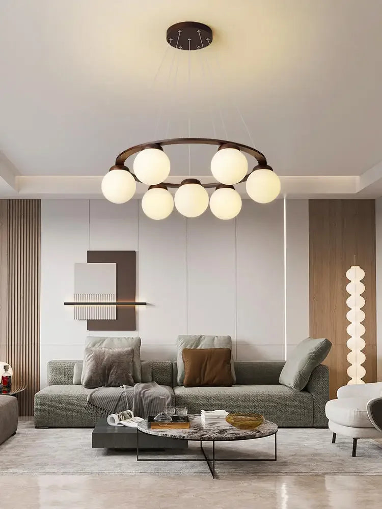 Wooden chandelier design for contemporary home decoration - view 6