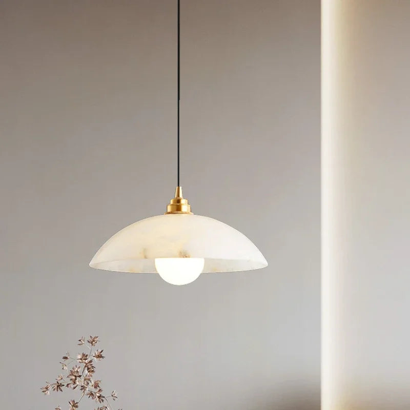 Natural marble chandelier Nordic design for interior decoration - view 3
