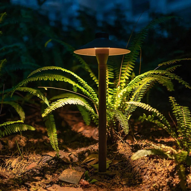 Modern LED lamp for waterproof and landscaped exterior lighting - view 3