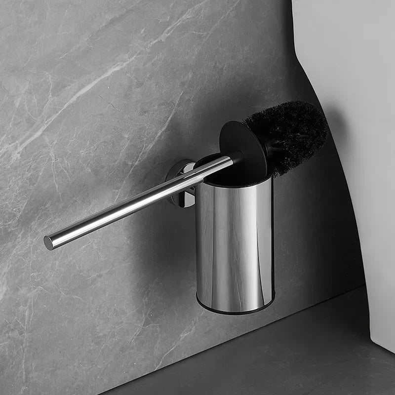 Durable and elegant bathroom brush holder set for bathroom - view 3