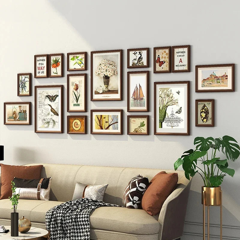 Set of creative photo frames for modern decoration - view 3