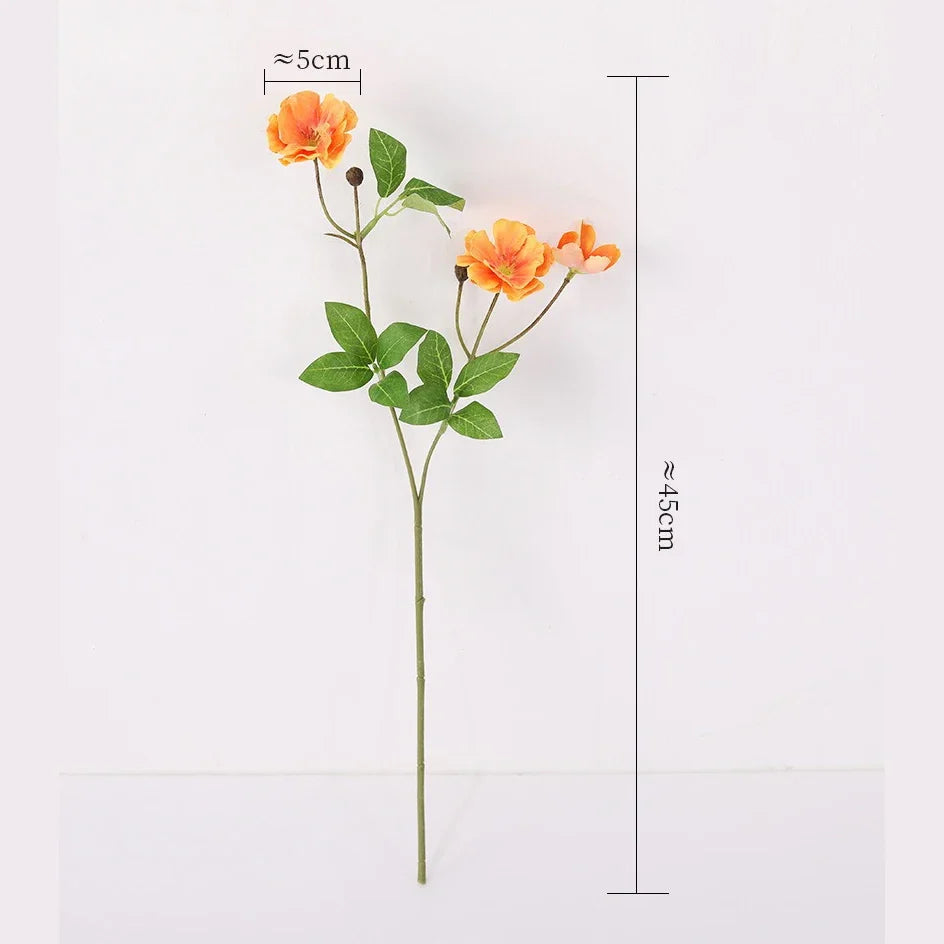 Small realistic silk flowers for decorations and events - view 6