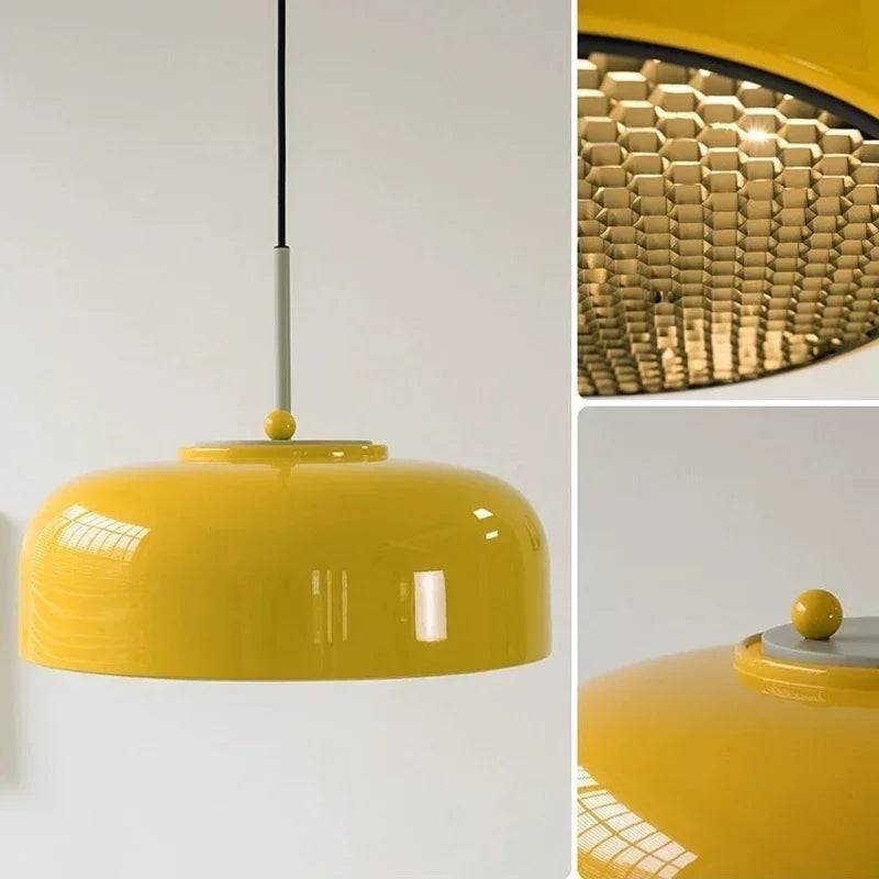 Danish design bee nest mesh pendant light led - view 5