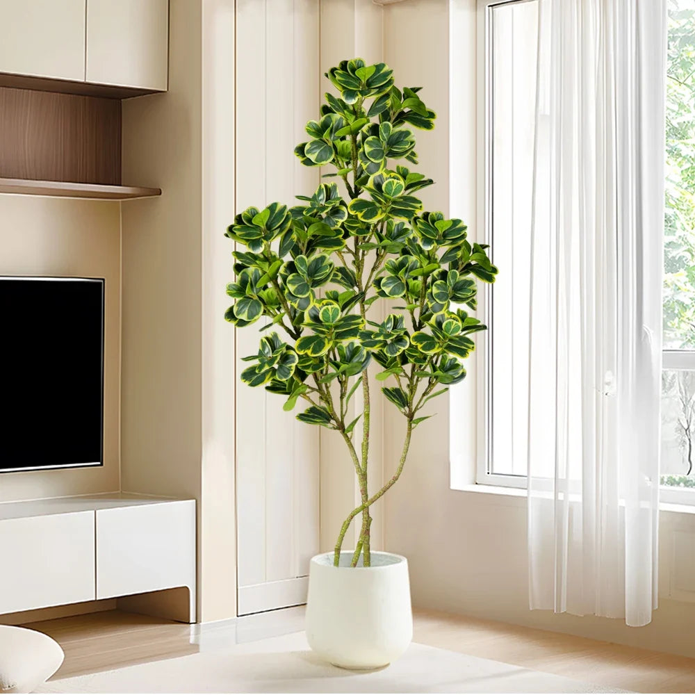 Artificial plastic ficus shaft for outdoor decoration