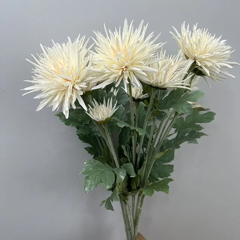 Artificial plant chrysanthemum touch realistic decoration mall - view 2