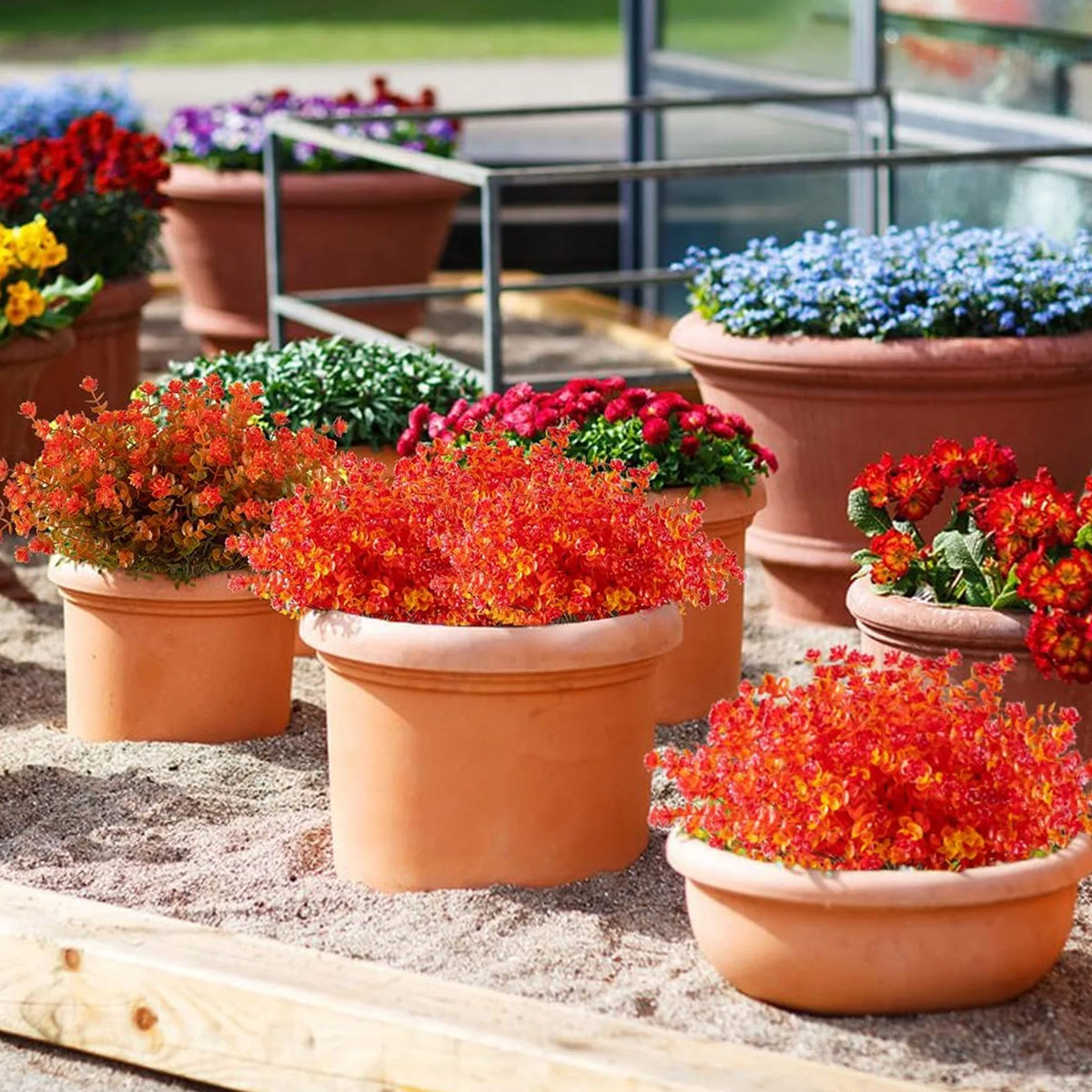 Artificial outdoor plant resistant to uv for autumn decorations - view 7