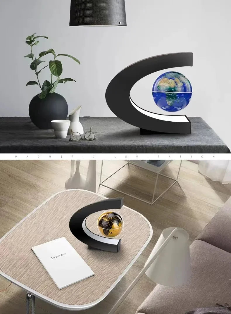 Magnetic levitation floating globe decorative lamp original gift - view 9