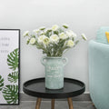 Artificial silk decorative flowers for festive events