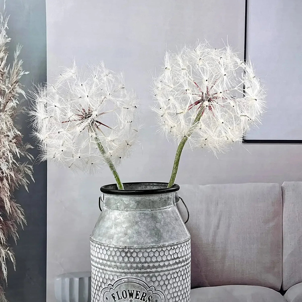 (2 pcs)Artifical Dandelion Flower, Giant False Dandelion Flowers Artificial Dandelion Flowers for Home Decoration - view 2