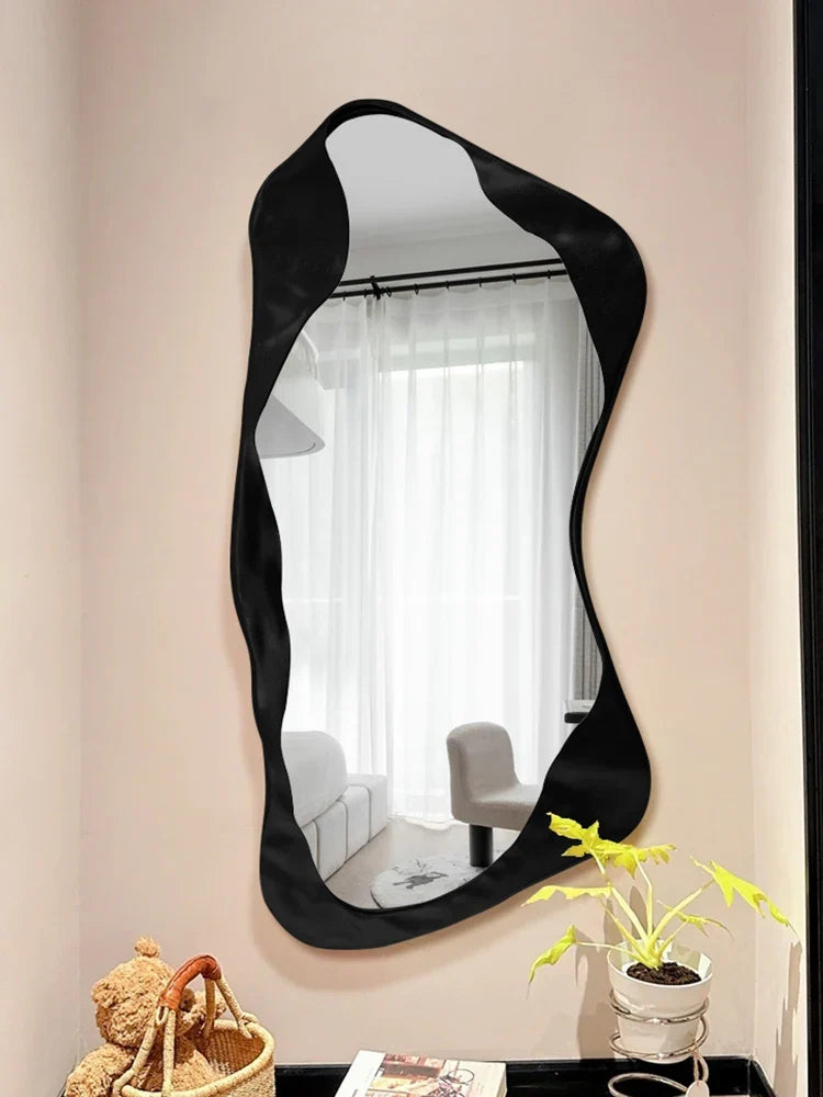 Nordic artistic mirror full format creative elegant frame - view 5