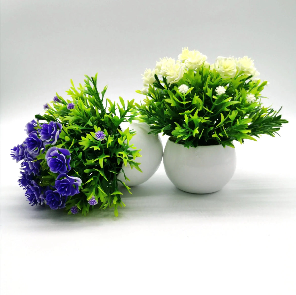 Artificial rose flower in pot for interior and exterior decoration - view 5