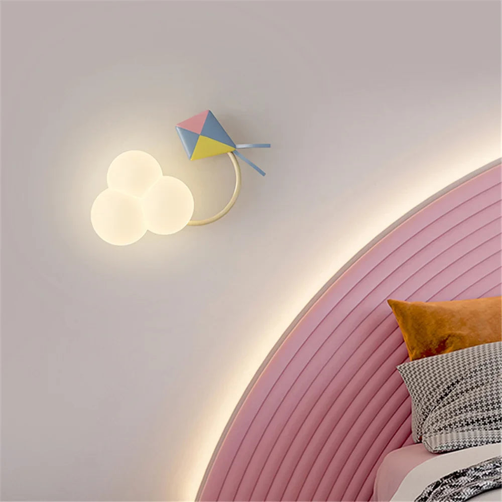 LED wall sconce for decorative and playful children - view 4