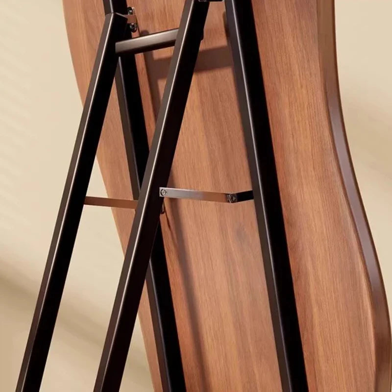 Minimalist decorative mirror in wood for aesthetic interior - view 6