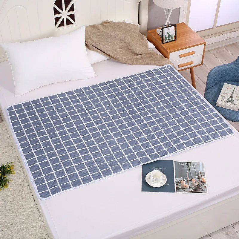 150/120/70cm Large Washable Mattress Urine Adult Elder Incontinence Bed Pad Women Menstrual Bed Sheet Protector, Kids Urine Mat - 03 / 50x70cm -S