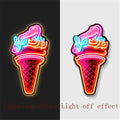 LED wall sconce for light decoration children and coffees - Je / 54X100 CM