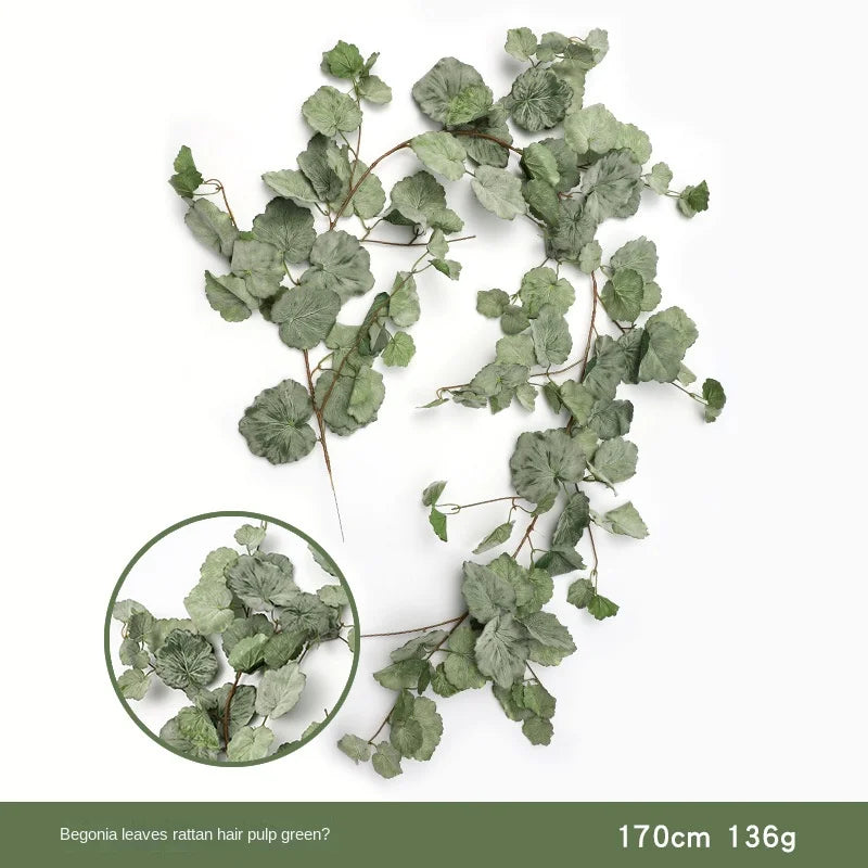 Artificial eucalyptus garland for decoration and DIY - 1,7 meter - D