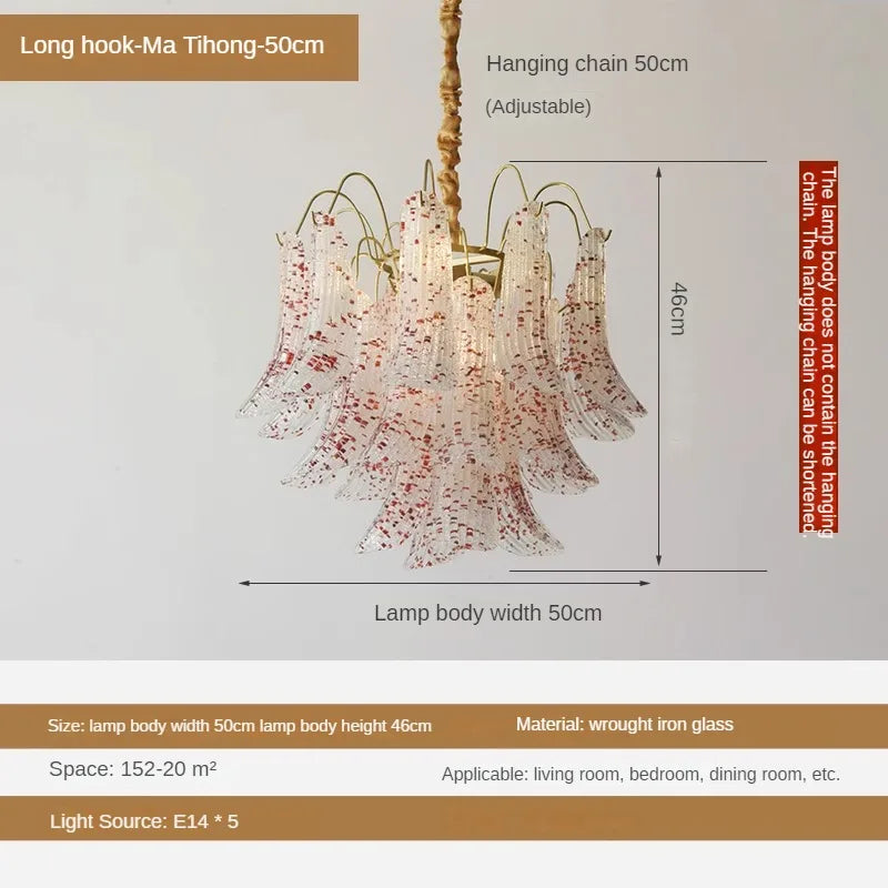 Retro luxury crystal chandelier for elegant interior - D / 3 modifiables