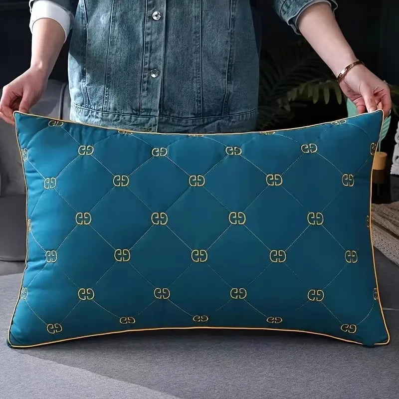 Bedroom Pillow - Sleep Neck Support, Not Easy To Collapse High Pillow Core, Suitable for Four Seasons Use, Machine Washable - view 3