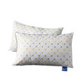 1pc Soft and Supportive White Pillow, Simple Polyester Rectangular Neck Pillow for Home and Hotel,18.9x29.13In - 1 / 48 x 74cm