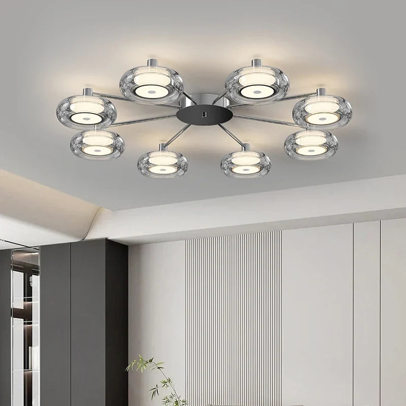 Italian ceiling lamp design modern interior lighting minimalist luxury - view 3