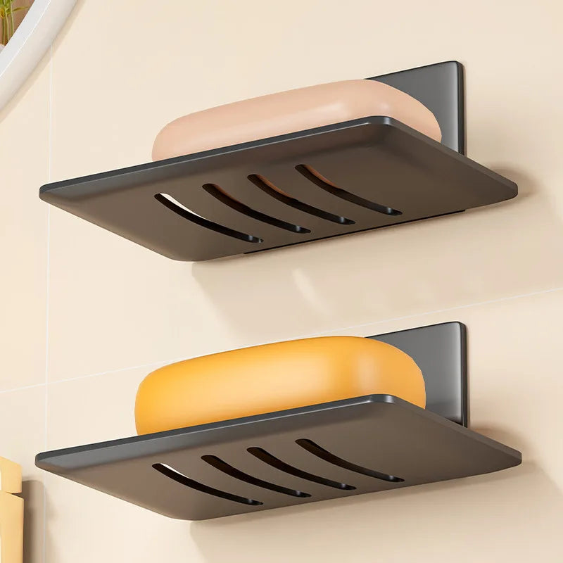 Aluminum wall soap holder for bathroom storage and kitchen - view 4
