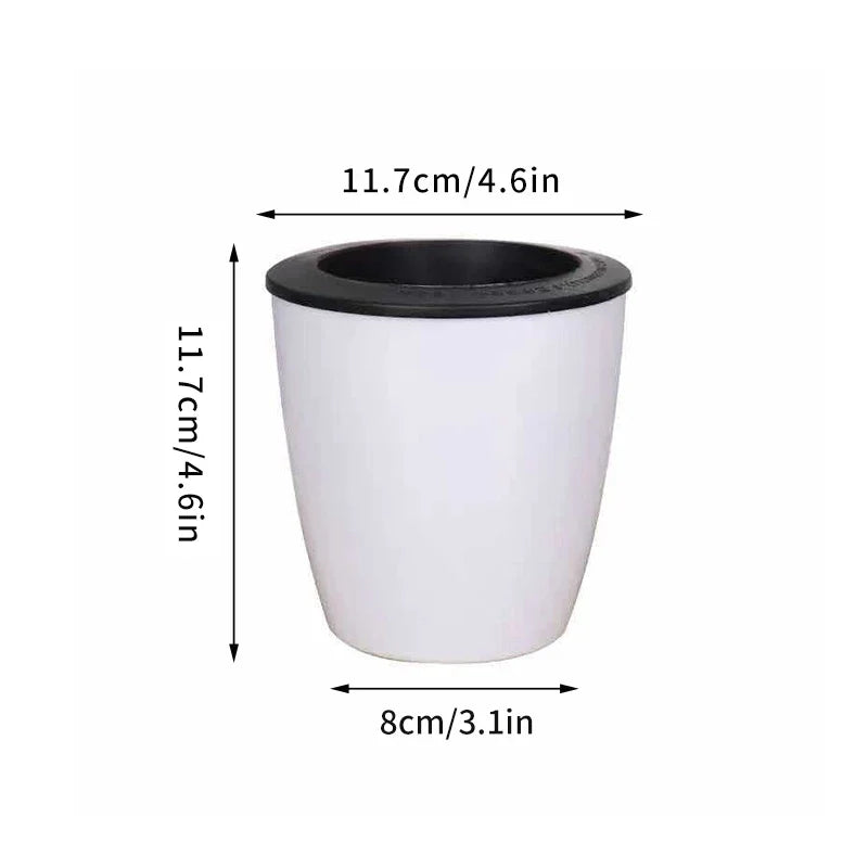 Modern self-watering gardener for succulent plants and orchids - 11,7 cm