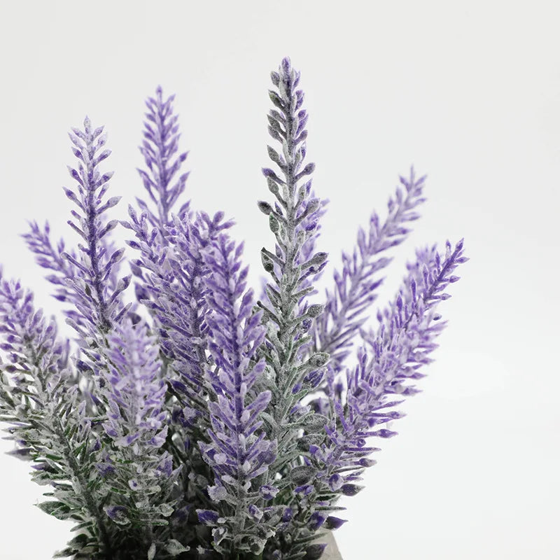 Artificial lavender plants for wedding and party interior decoration - view 4