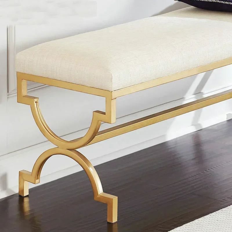 Nordic corridor bench light luxury stool for house - view 2