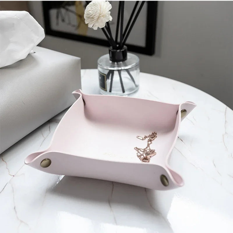 Leather Desk Storage Box, 12-Shade Color Range - view 5
