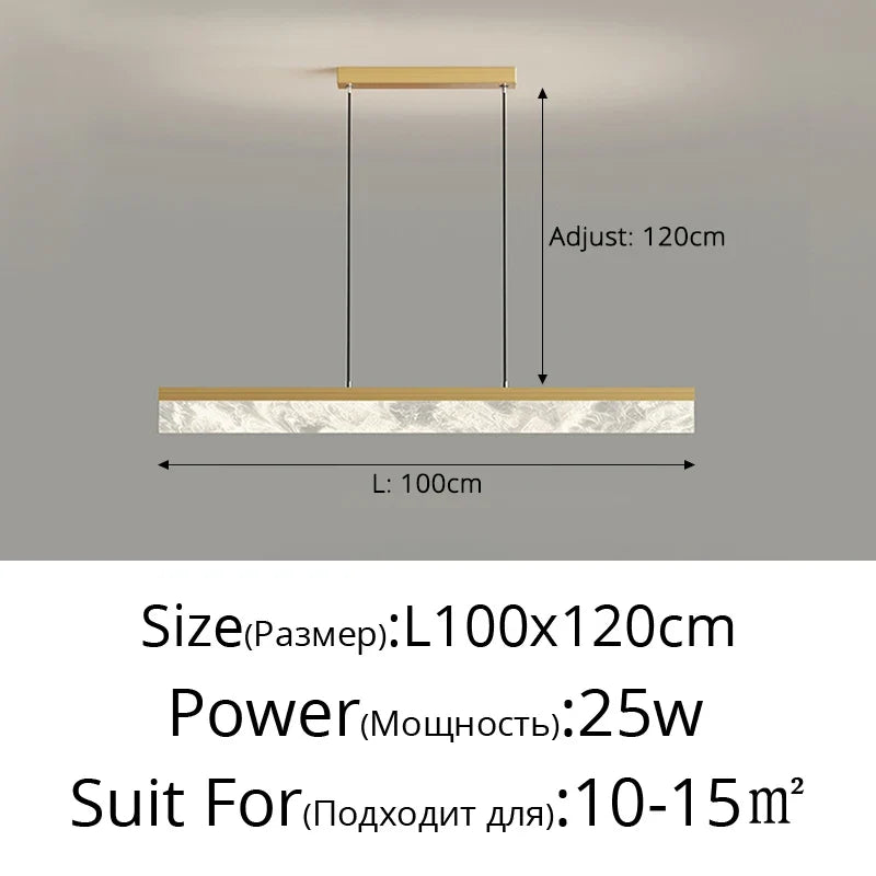 Modern minimalist ceiling lamp in high-end 2024 design crystal - Gold-100x120cm / Dimmable with Remote