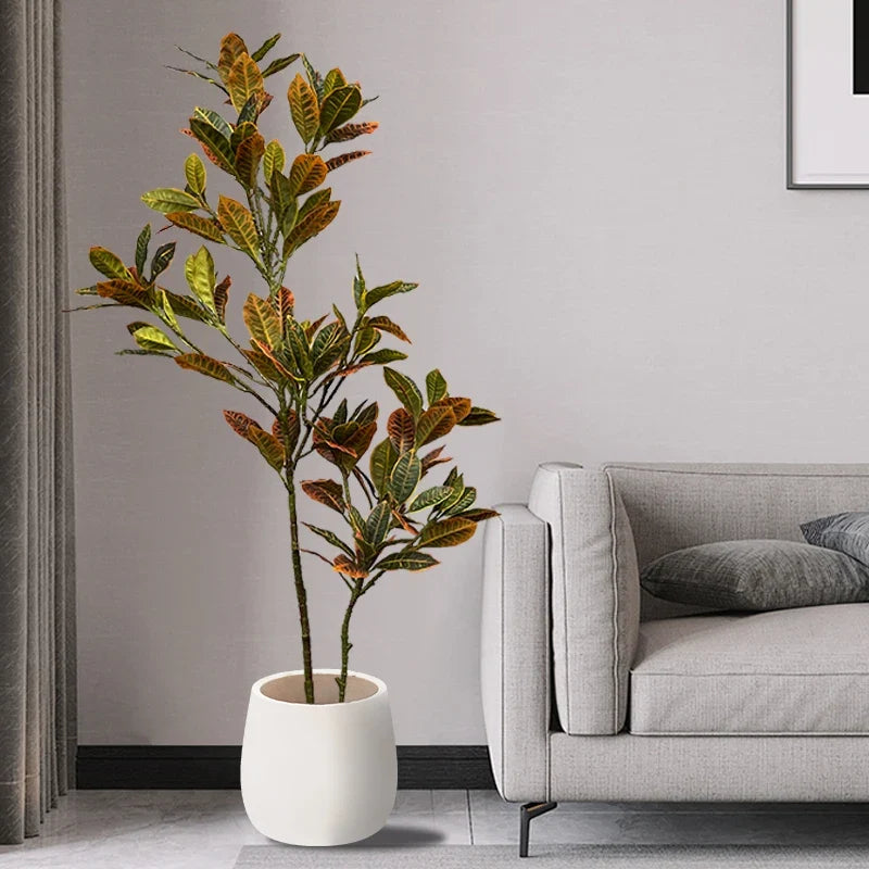 Artificial tropical plant branch for garden decoration - view 3