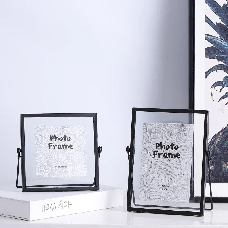 Picture frame in gold metal Nordic wall decoration for baby and family - view 2