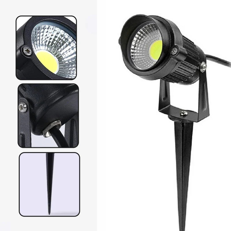 Waterproof led headlamp for garden and outdoor lighting - view 8
