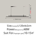 B Black L120x4x2cm