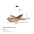 Wabi sabi style during light, rattan even light, dining room home decoration, bedroom living room during light - A-D60CM / white light