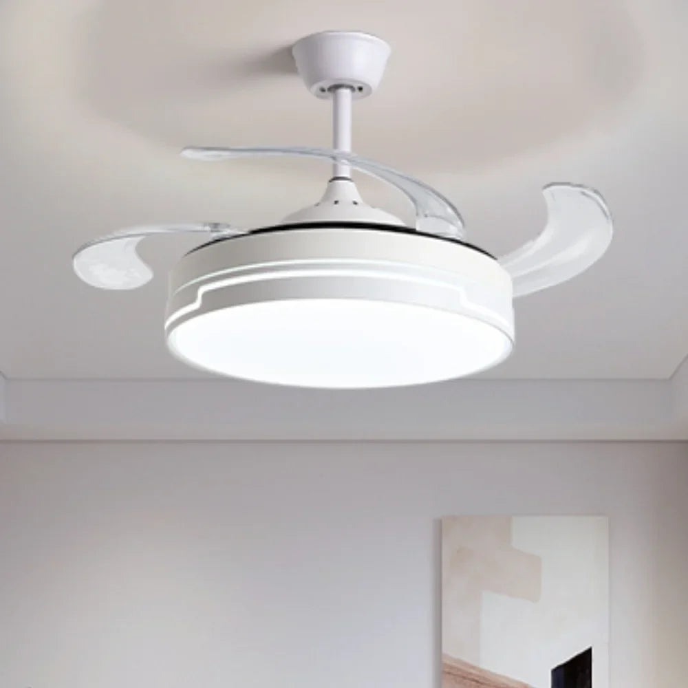 Modern invisible led fan for elegant interior decoration - view 3