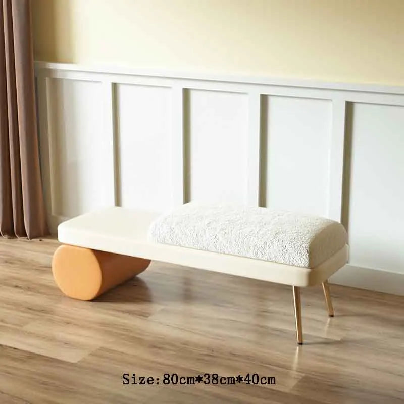 Modern sofa and creative furniture for elegant living rooms - Off-White 80cm