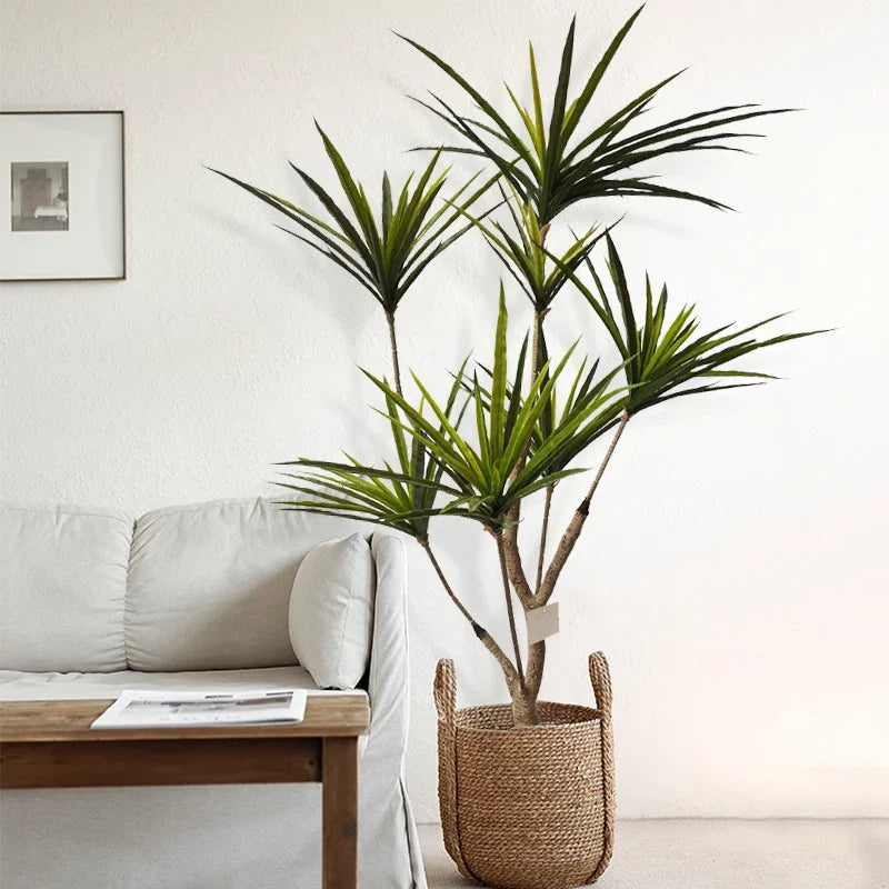 Artificial plants dracaena for tropical interior decoration
